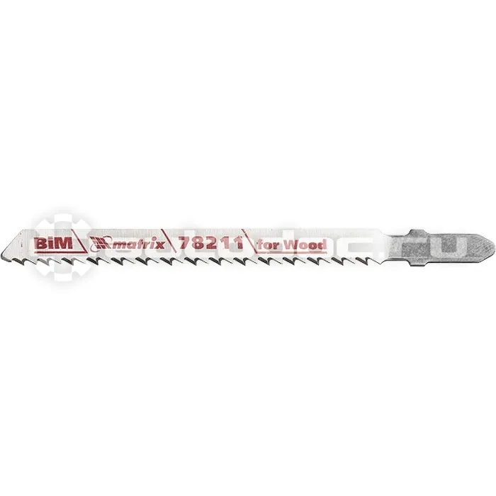 MATRIX Полотна для электролобзика по дереву, 3 шт, T101BF, 75 x 2,5 мм,