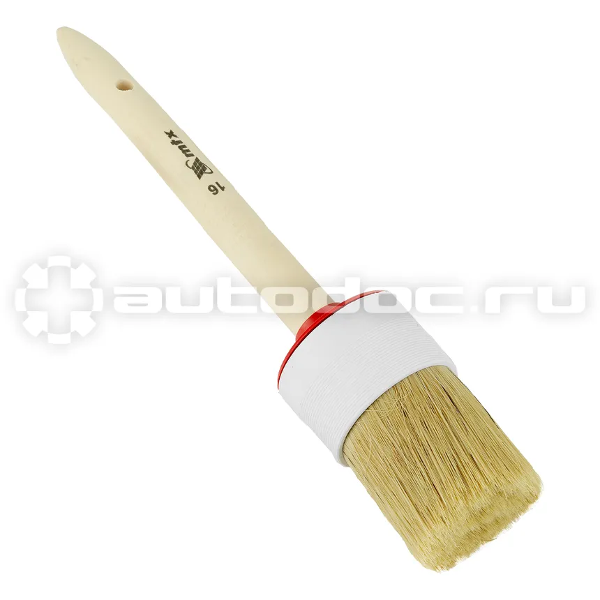 MATRIX 82086 Кисть круглая №16 (55 мм), натуральная щетина, деревянная ручка
