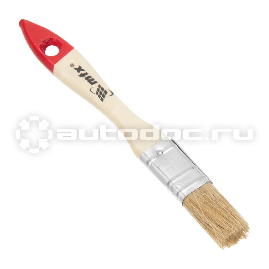 MATRIX 82515 Кисть плоская "Стандарт" 3 | 4" (20 мм), натуральная щетина, деревянная ручка