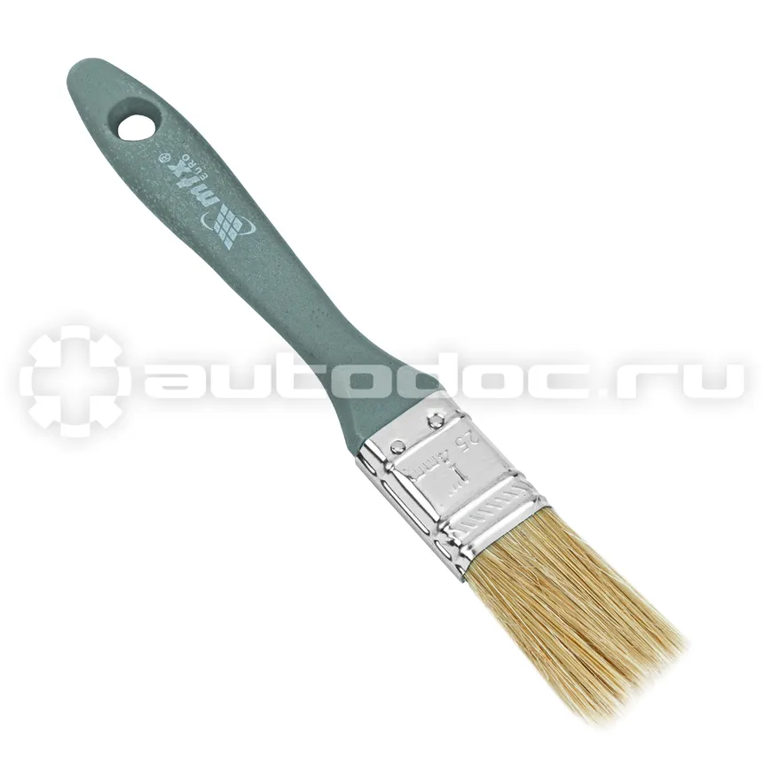 MATRIX 83061 Кисть плоская "Евро" 1", натуральная щетина, пластмассовая ручка