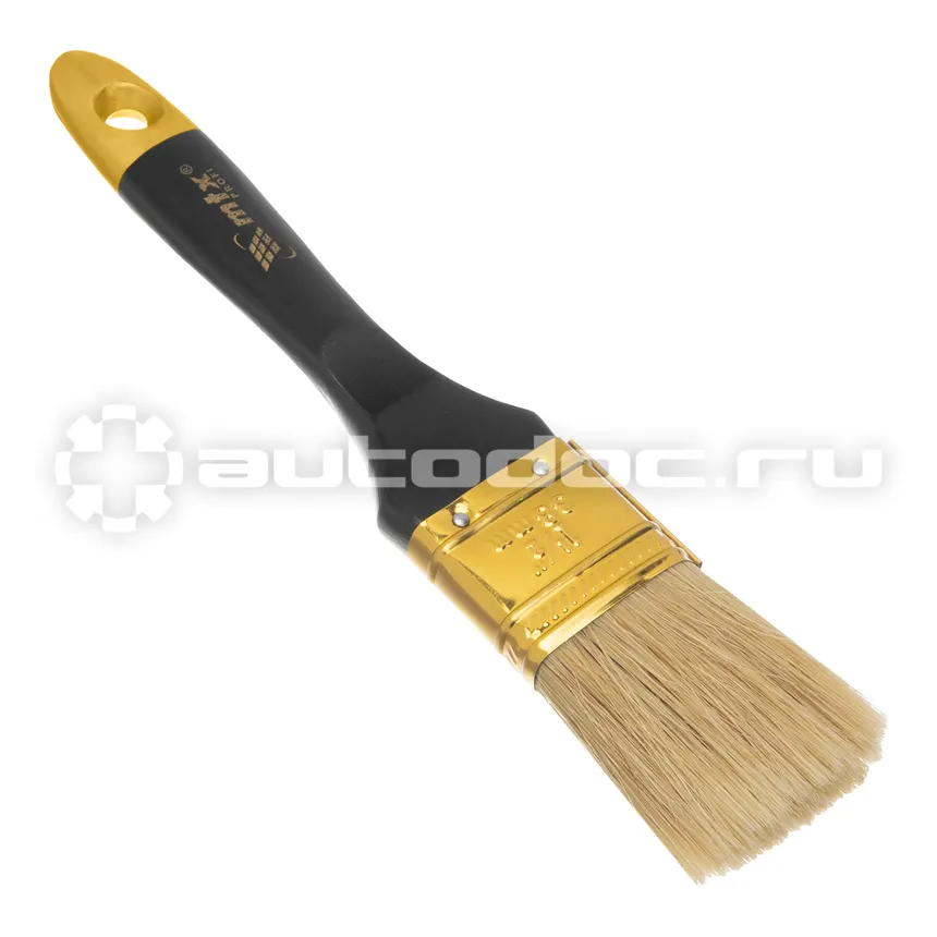 MATRIX 83151 Кисть плоская "Профи" 1,5", натуральная щетина, деревянная ручка