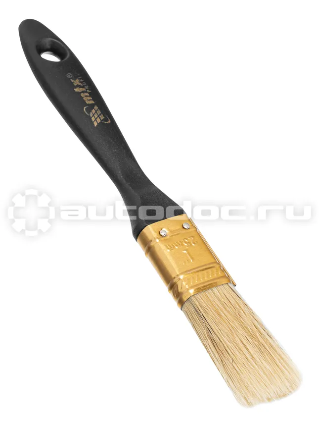 MATRIX 83160 Кисть плоская "Профи" 1", натуральная щетина, пластмассовая ручка