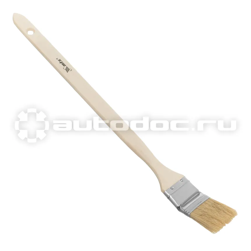 MATRIX 83843 Кисть радиаторная 1,5", натуральная щетина, деревянная ручка