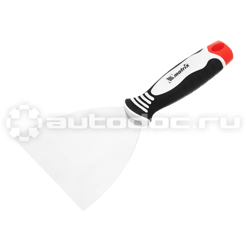 MATRIX 85537 Шпательная лопатка из нержавеющей стали, 120 мм, 3-комп. ручка