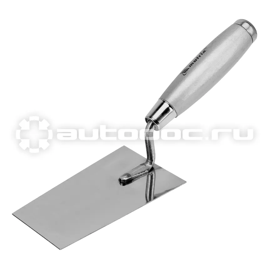 MATRIX 86318 Кельма из нерж. стали, 140 х 82 мм, деревянная ручка