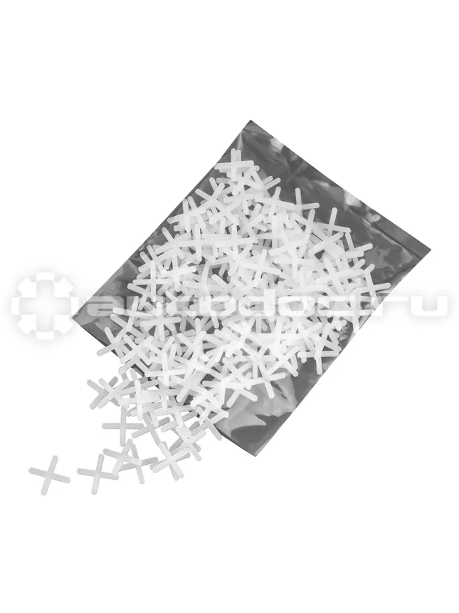 MATRIX 88089 Крестики, 2,5 мм, для кладки плитки, 200 шт.