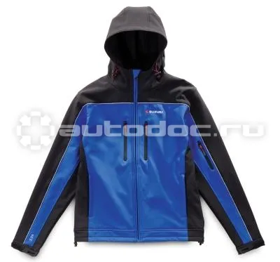 SUZUKI Ветровка Suzuki Softshell Jacket, Blue black