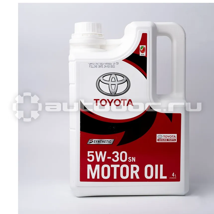 TOYOTA MOTOR OIL SN 5W-30