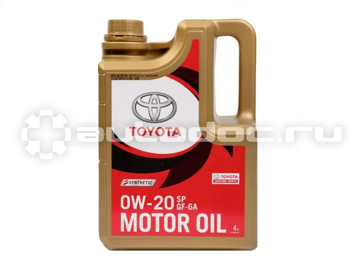 TOYOTA MOTOR OIL SP 0W-20 GF-6A (Plast)