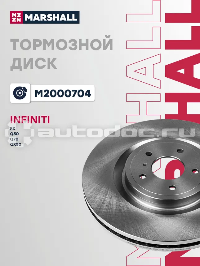 Диск тормозной