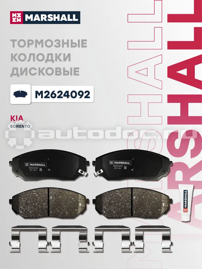 Колодки тормозные