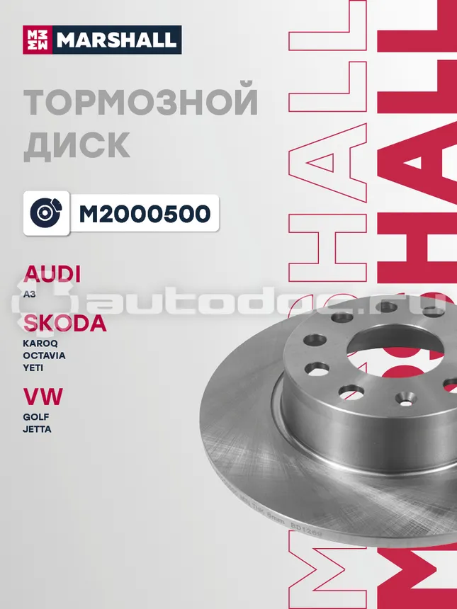 Диск тормозной