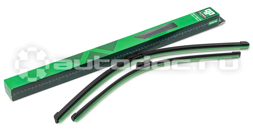PILENGA ITALY Щетки стеклоочистителя бескаркасные, комплект 550mm+650mm