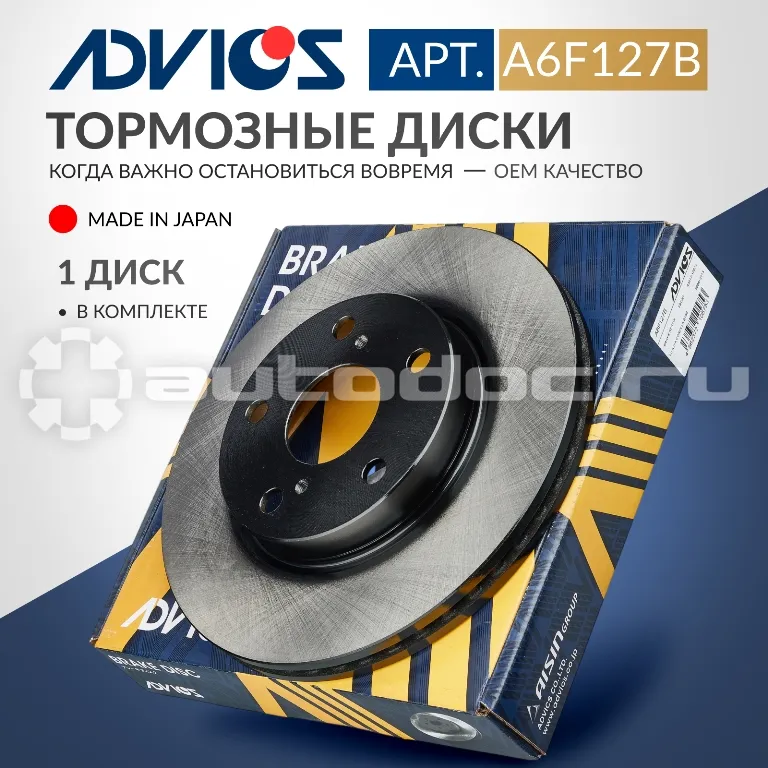 Диск тормозной