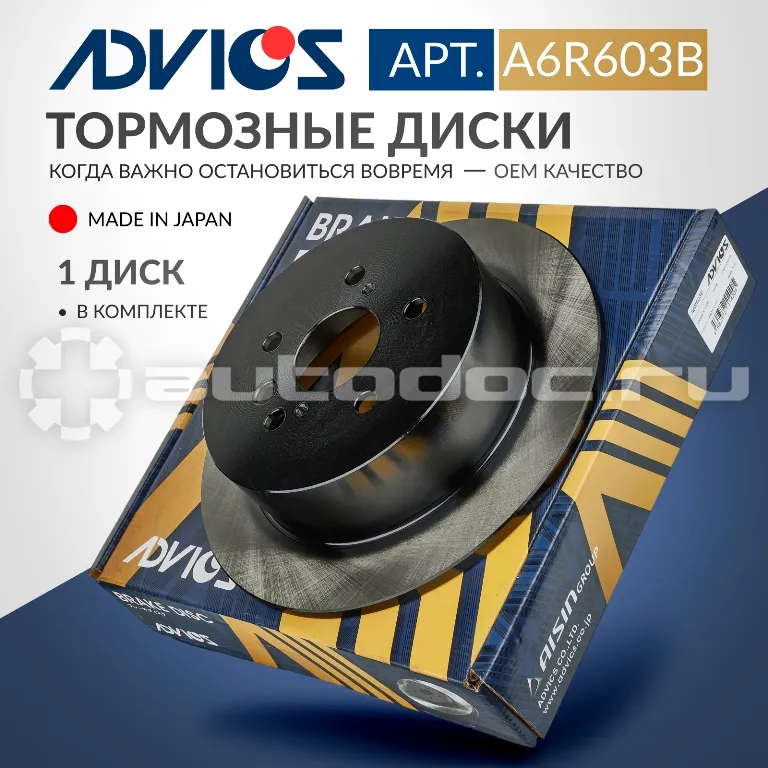Диск тормозной
