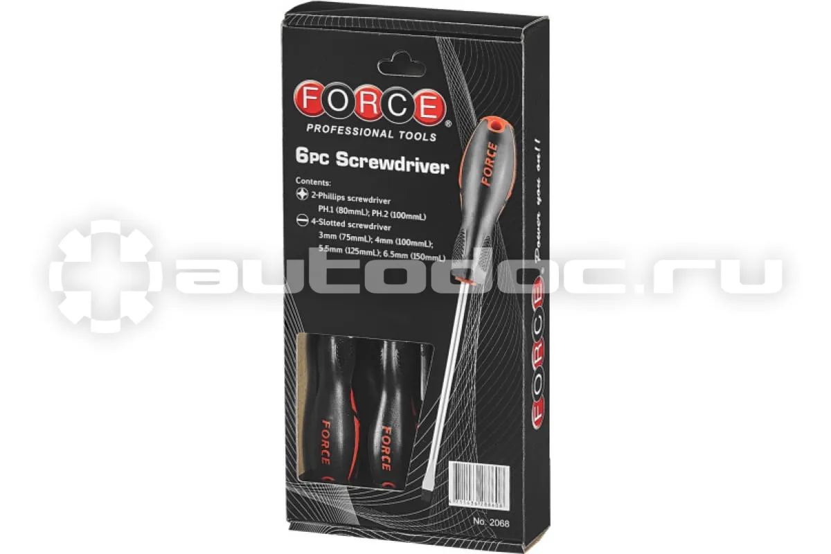 FORCE 2068 Набор отверток