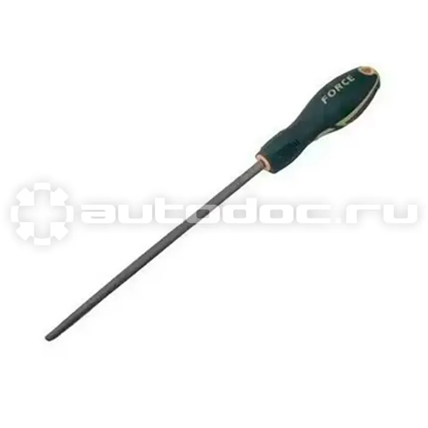 FORCE Напильник круглый с резинопластиковой ручкой