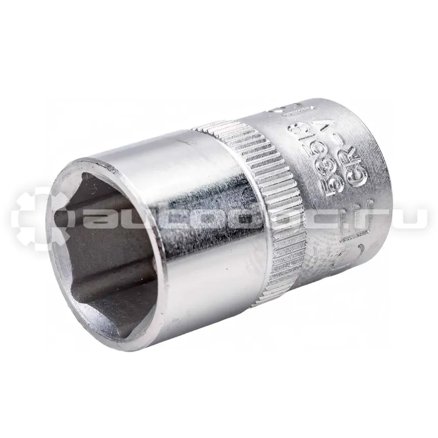 FORCE Головка DR.3/8"торцевая (CrV), 6-ти гранная: 13мм, короткая