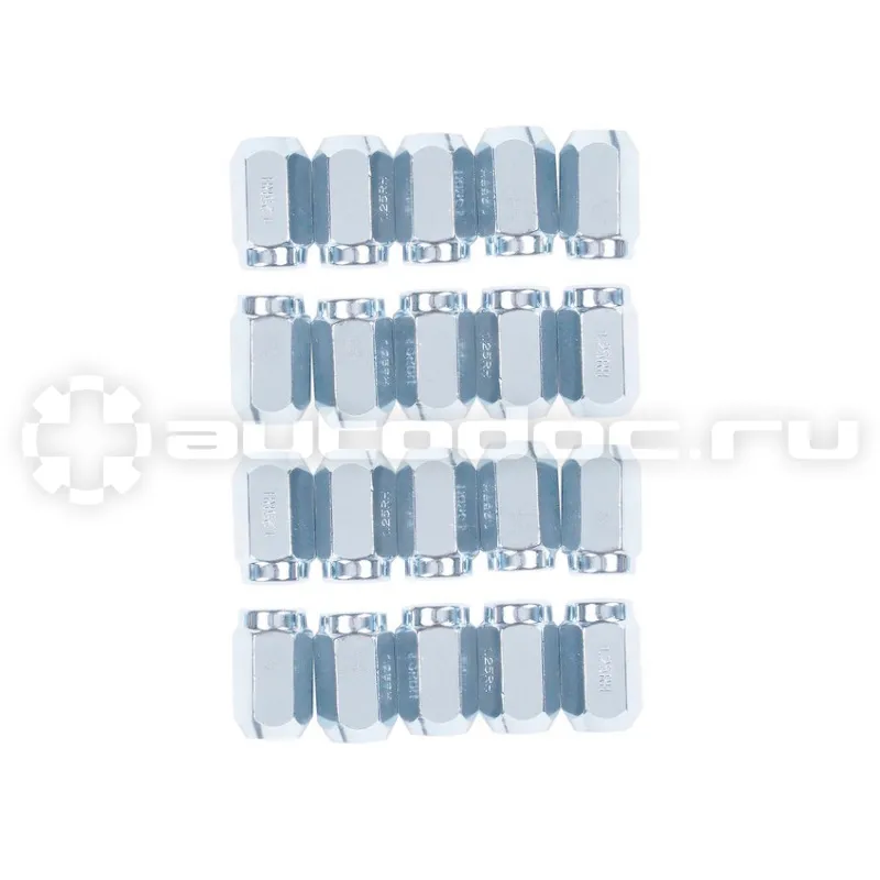 FORCE Комплект колесных гаек М12 х 1,25 RH 20 предм.