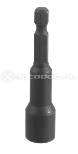FORCE Головка-Бита под шуруповёрт HEX.1/4". 6-ти гранная 10мм, L=65мм магнитная