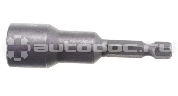 FORCE Головка-Бита под шуруповёрт HEX.1/4". 6-ти гранная 13мм, L=65мм магнитная