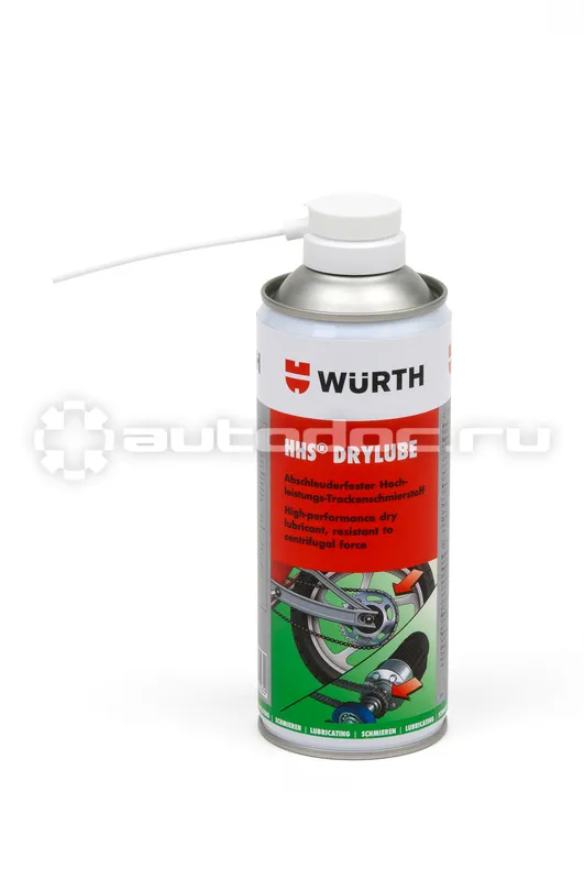 WURTH HHS DRYLUBE Синтетическая сухая смазка с PTFE