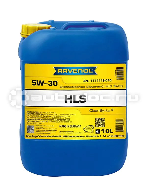 RAVENOL HLS SAE 5W-30