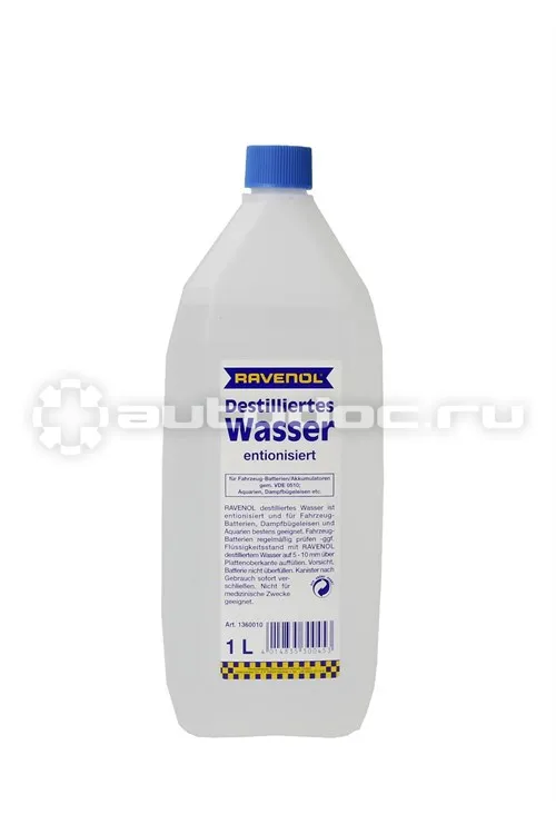 RAVENOL Destilliertes Wasser Дистиллированная вода