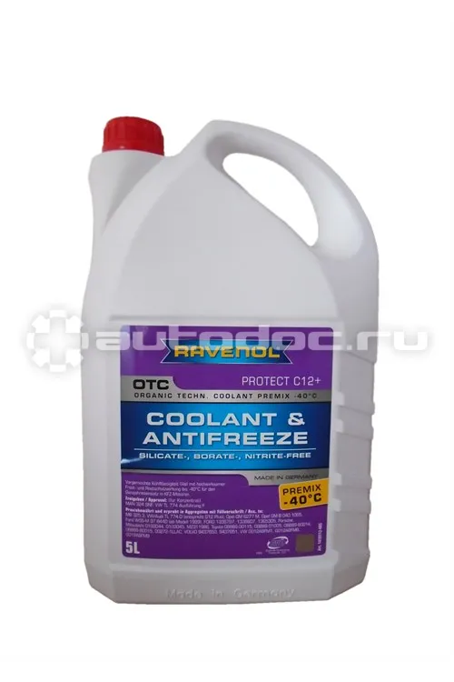 RAVENOL OTC ORGANIC TECHNOLOGY COOLANT PREMIX -40°C