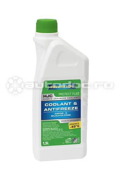 RAVENOL HJC HYBRID JAPANESE COOLANT PREMIX -40°C