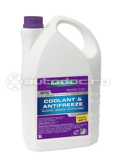 RAVENOL OTC ORGANIC TECHNOLOGY COOLANT PREMIX -40°C