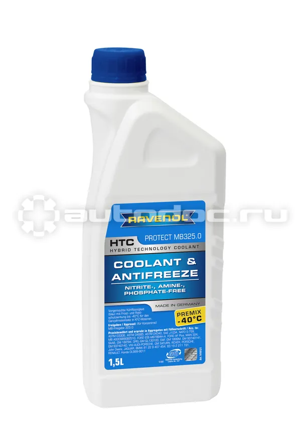 RAVENOL HTC - PROTECT MB 325.0 PREMIX -40°C