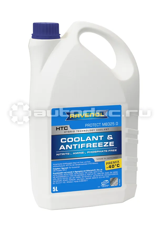 RAVENOL HTC - PROTECT MB 325.0 PREMIX -40°C