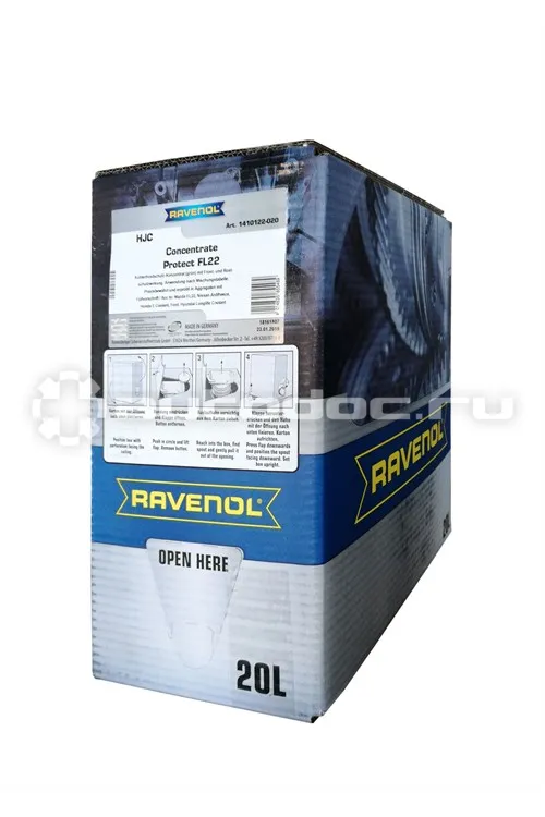 RAVENOL HJC HYBRID JAPANESE COOLANT СONCENTRATE (ECOBOX)