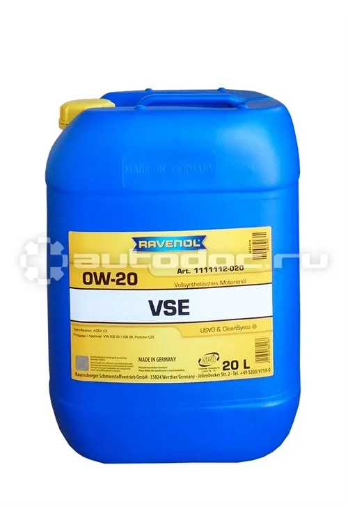 RAVENOL VSE SAE 0W-20