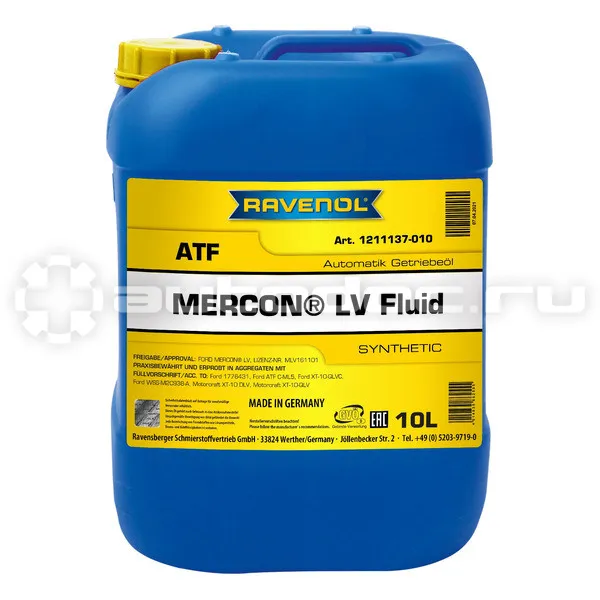 RAVENOL ATF MERCON LV