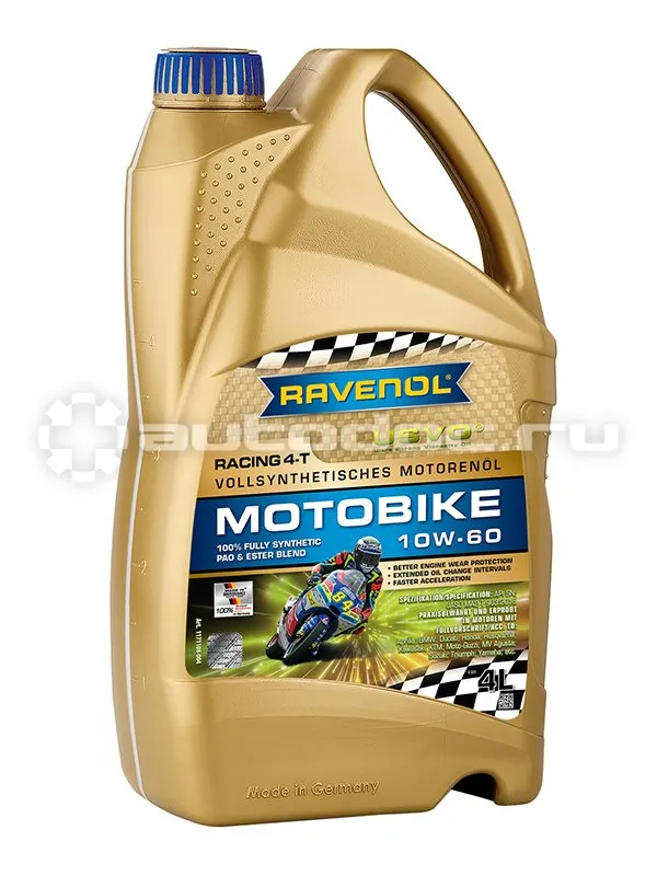 RAVENOL RACING 4-T MOTOBIKE SAE 10W-60