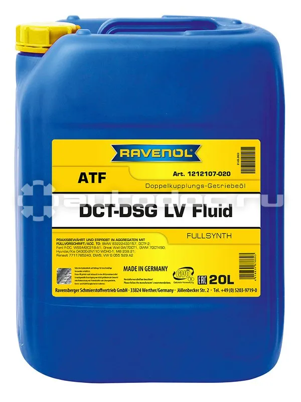 RAVENOL DCT-DSG LV FLUID