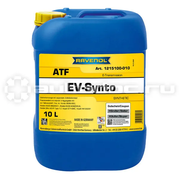 RAVENOL EV-Synto ATF E-Transmission Fluid