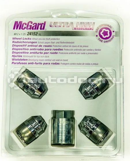 MCGard Гайки колеса секретные, комплект