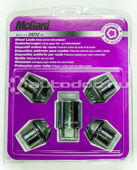 MCGard Гайки колеса секретные, комплект