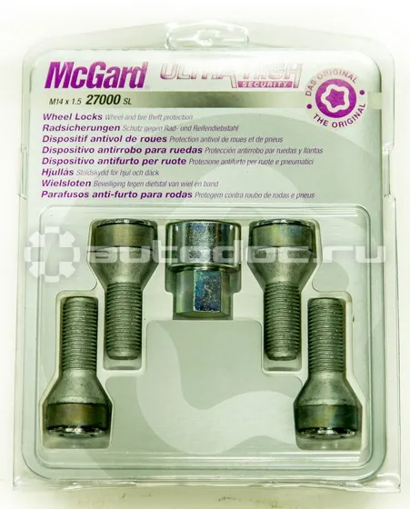 MCGard Болты секретки, комплект