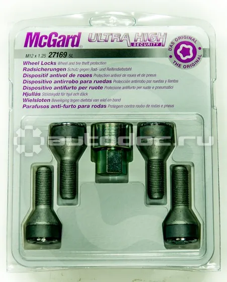 MCGard Болты секретки, комплект