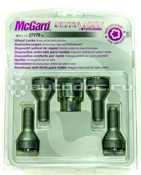 MCGard Болты секретки, комплект