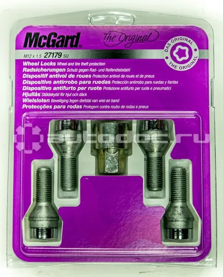 MCGard Болты секретки, комплект