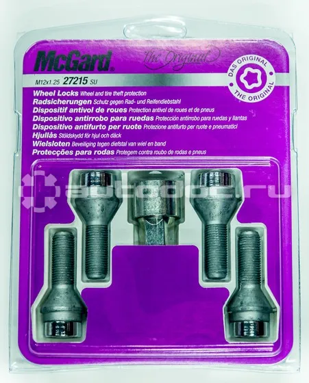 MCGard Болты секретки, комплект