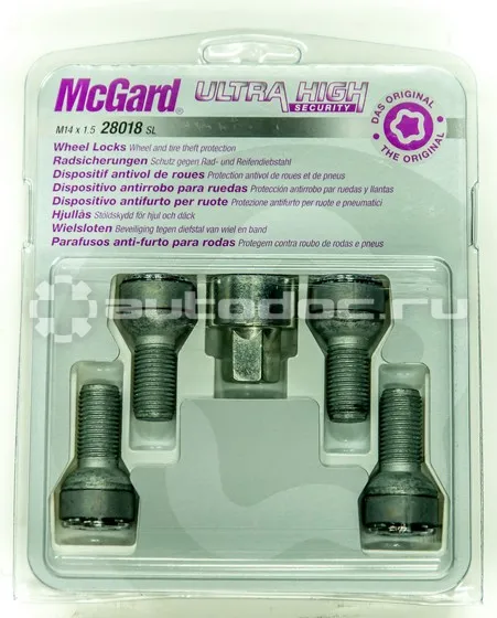 MCGard Болты секретки, комплект