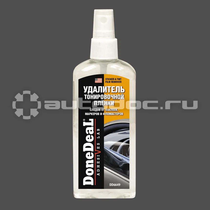 DONE DEAL STICKER & TINT FILM REMOVER Удалитель тонировочной пленки, следов от наклеек, маркеров, фломастеров