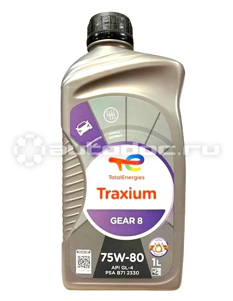 TOTAL TRAXIUM GEAR 8 75W-80