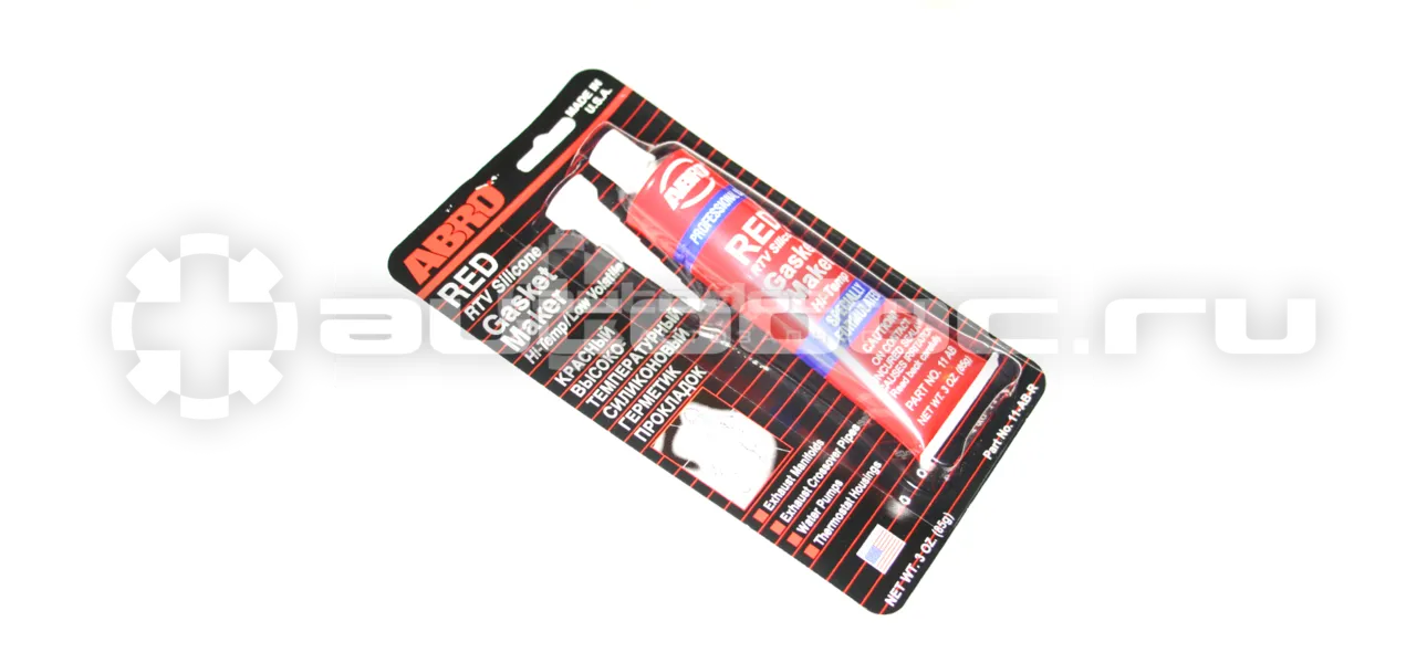 ABRO MASTERS RED GASKET MAKER Герметик прокладочный высокотемпературный